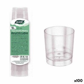 Set of Shot Glasses Algon Reusable polystyrene 10 Pieces 30 ml (100 Units) by Algon, Tumblers - Ref: S2229571, Price: 55,01 €...