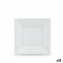 Set of reusable plates Algon White Plastic 18 x 18 x 1,5 cm (24 Units) by Algon, Turntables - Ref: S2229596, Price: 19,95 €, ...