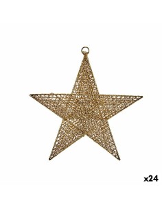 Bolas de Navidad Dorado Plástico 8 cm (6 Unidades) | Tienda24 Tienda24.eu