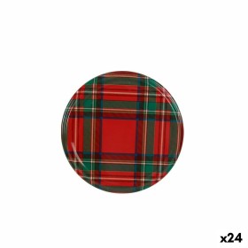 Set di coperchi Sarkap  Scozzese 6 Pezzi 8 x 0,8 cm (24 Unità) | Tienda24 - Global Online Shop Tienda24.eu