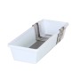 Organizador de Gavetas Confortime Branco 24,5 x 9,5 x 5 cm Base antiderrapante (24 Unidades) de Confortime, Organizadores de ...