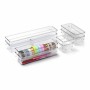 Secchio organizzatore Confortime polistirene 32,5 x 8 x 6 cm (24 Unità) di Confortime, Organizer per cassetti - Rif: S2229689...