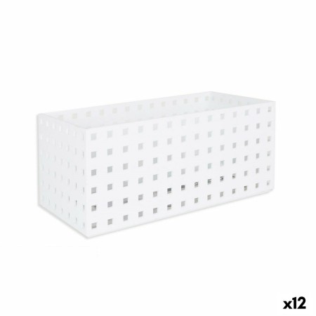 Schubladen-Organizer Confortime Weiß 27,5 x 13,5 x 12,2 cm (12 Stück) | Tienda24 - Global Online Shop Tienda24.eu