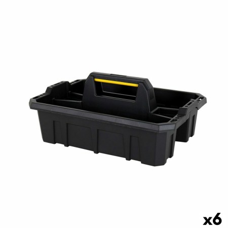 Organizador de Herramientas Bricotech Negro Polipropileno 49,5 x 34,5 x 21 cm (6 Unidades) de Bricotech, Bandejas - Ref: S222...