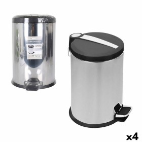 Waste bin Confortime Silver 30 L (2 Units) | Tienda24 - Global Online Shop Tienda24.eu