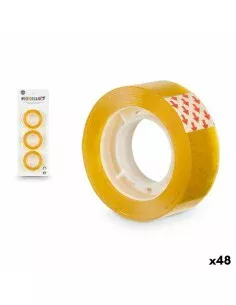 Adhesive Tape Apli Transparent 48 mm x 66 m (6 Units) | Tienda24 Tienda24.eu