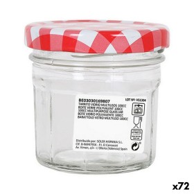 Tin Mediterraneo Glass 6,5 x 6,5 x 6,5 cm (72 Units) by Mediterraneo, Food storage - Ref: S2229780, Price: 23,84 €, Discount: %