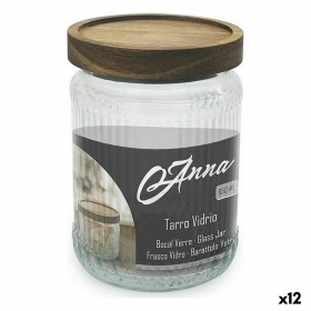 Jar Anna Glass 650 ml 10 x 14 cm (12 Units) by Anna, Food storage - Ref: S2229788, Price: 27,89 €, Discount: %