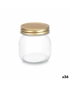 Set de Botes Cierre hermético Transparente Goma Metal 250 ml (12 Unidades) | Tienda24 Tienda24.eu