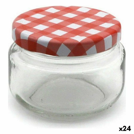 Tarro Mediterraneo Vidrio 7 x 7 x 5,5 cm (24 Unidades) de Mediterraneo, Almacenamiento de alimentos - Ref: S2229793, Precio: ...