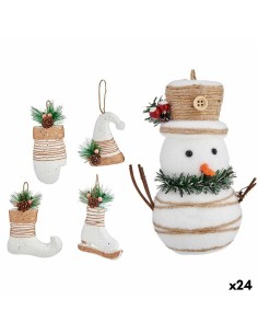 Decorative Figure Christmas Tree Metal Silver 12 x 59,5 x 48,5 cm (3 Units) | Tienda24 Tienda24.eu