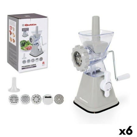 Tritacarne Quttin A manovella 13,5 x 13,5 x 23,8 cm di Quttin, Robot da cucina e mini tritatutto - Rif: S2229874, Prezzo: 49,...