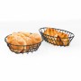 Breadbasket Quttin Metal Oval 23 x 16,5 x 5,5 cm (12 Units) | Tienda24 - Global Online Shop Tienda24.eu