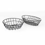 Breadbasket Quttin Metal Oval 23 x 16,5 x 5,5 cm (12 Units) | Tienda24 - Global Online Shop Tienda24.eu