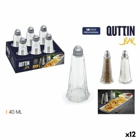 Spice Rack Quttin Bar 40 ml 4,5 x 11 cm (6 Pieces) (12 Units) by Quttin, Dispensers for dressings and spices - Ref: S2229908,...