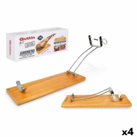 Support à jambon pliable Quttin (48,5 x 16,5 x 2,3cm) Bois 48,5 x 16,5 x 2,3 cm (4 Unités) de Quttin, Supports à jambon - Réf...