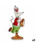 Figura Decorativa Rato 20 x 55 x 24 cm (2 Unidades) | Tienda24 Tienda24.eu