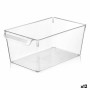 Caja Multiusos Quttin Transparente 20 x 32,5 x 14 cm (12 Unidades) de Quttin, Cajas y arcones de almacenaje - Ref: S2229931, ...