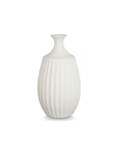 Vase Romimex Argenté Céramique 18 x 28 x 18 cm | Tienda24 Tienda24.eu