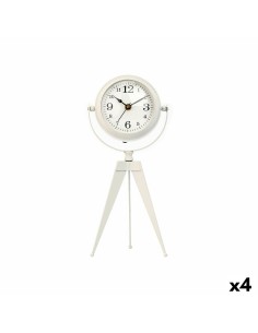 Reloj Despertador DKD Home Decor 17 x 5 x 9 cm Negro Blanco PVC (2 Unidades) | Tienda24 Tienda24.eu