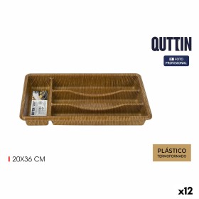 Range-couverts Quttin 20 x 36 cm Thermoplastique (12 Unités) de Quttin, Étagères et supports - Réf : S2229961, Prix : 31,28 €...