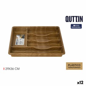 Vassoio Portaposate Quttin 29 x 36 cm Termoplastico (12 Unità) di Quttin, Ripiani e supporti - Rif: S2229962, Prezzo: 45,04 €...