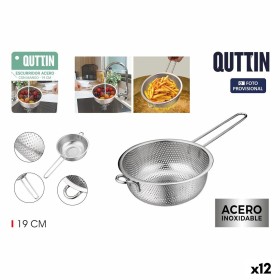 Draineur Quttin Acier (12 Unités) de Quttin, Passoires et passe-bouillons - Réf : S2230032, Prix : 31,54 €, Remise : %