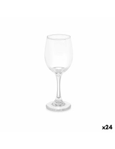 Copo Diamante Transparente Antracite Vidro 256 ml (6 Unidades) | Tienda24 Tienda24.eu