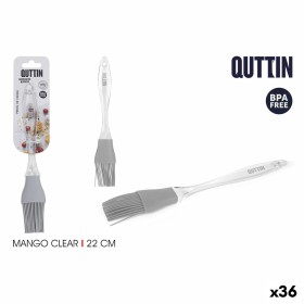 Brosse de cuisine Quttin Clear Silicone 24 x 4 x 0,5 cm de Quttin, Ustensiles de décoration - Réf : S2230041, Prix : 31,65 €,...