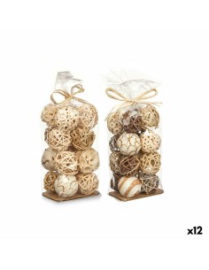 Bouteille Rayures Décoration 16 x 29,5 x 16 cm Transparent (4 Unités) | Tienda24 Tienda24.eu