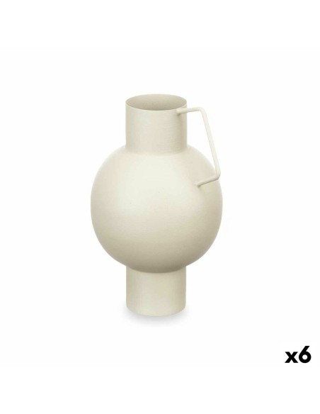 Vase Bereich Hellbraun Stahl 15 x 23 x 13 cm (6 Stück) | Tienda24 Tienda24.eu