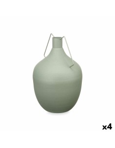 Vase Alexandra House Living Argenté Céramique 33 x 34 x 84 cm | Tienda24 Tienda24.eu