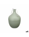 Vaso Caraffa Verde Acciaio 24 x 40 x 24 cm (4 Unità) da Gift Decor, Vasi - Ref: S3631388, Precio: 57,35 €, Descuento: %