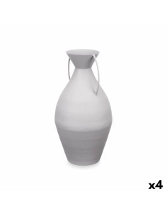 Vaso Grigio Acciaio 22 x 43 x 22 cm (4 Unità) da Gift Decor, Vasi - Ref: S3631398, Precio: 57,35 €, Descuento: %