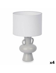 Lámpara de mesa Blanco Dorado Hierro 60 W 220 V 240 V 220-240 V 30 x 17,5 x 46 cm | Tienda24 Tienda24.eu