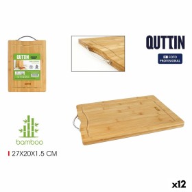 Tagliere Quttin Bambù 27 x 20 x 1,5 cm (12 Unità) di Quttin, Taglieri - Rif: S2230202, Prezzo: 31,75 €, Sconto: %