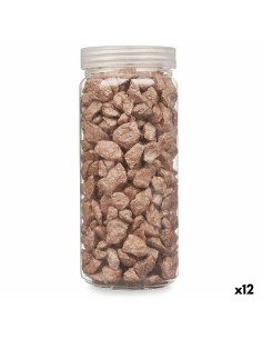 Pedras Decorativas 3 Kg Cinzento escuro (4 Unidades) | Tienda24 Tienda24.eu