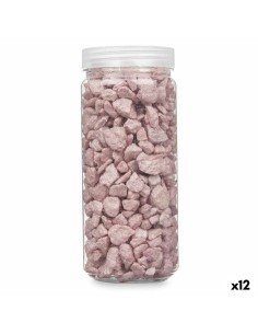 Pedras Decorativas Mármore Cinzento 1,2 kg (12 Unidades) | Tienda24 Tienda24.eu