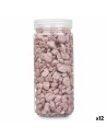 Piedras Decorativas Rosa 10 - 20 mm 700 g (12 Unidades) | Tienda24 Tienda24.eu