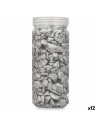 Deko-Steine Silberfarben 10 - 20 mm 700 g (12 Stück) | Tienda24 Tienda24.eu