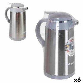 Thermal Jug Quttin (1 L) Steel 20 x 13 x 27 cm (6 Units) by Quttin, Thermos flasks - Ref: S2230284, Price: 54,12 €, Discount: %