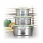 Fiambrera Hermética Quttin Redonda 300 ml Acero Inoxidable (12 Unidades) de Quttin, Almacenamiento de alimentos - Ref: S22303...