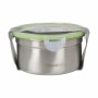 Boîte à lunch hermétique Quttin Ronde 550 ml Acier inoxydable (12 Unités) de Quttin, Stockage des aliments - Réf : S2230301, ...