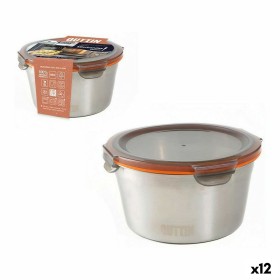 Lancheira Hermética Quttin Redonda Aço 1L (12 Unidades) de Quttin, Armazenamento de alimentos - Ref: S2230305, Preço: 54,64 €...