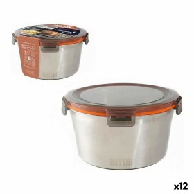 Hermetic Lunch Box Quttin Circular Steel 2L (12 Units) by Quttin, Food storage - Ref: S2230306, Price: 57,80 €, Discount: %