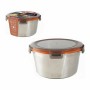 Lancheira Hermética Quttin Redonda Aço 2L (12 Unidades) de Quttin, Armazenamento de alimentos - Ref: S2230306, Preço: 57,80 €...