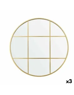 Espejo de pared DKD Home Decor Cristal Círculos (131 x 2 x 61 cm) | Tienda24 Tienda24.eu