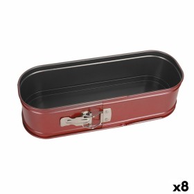 Stampo Removibile Quttin 31 x 12 x 8 cm Rettangolare (8 Unità) di Quttin, Stampi per torte e pan di spagna - Rif: S2230345, P...