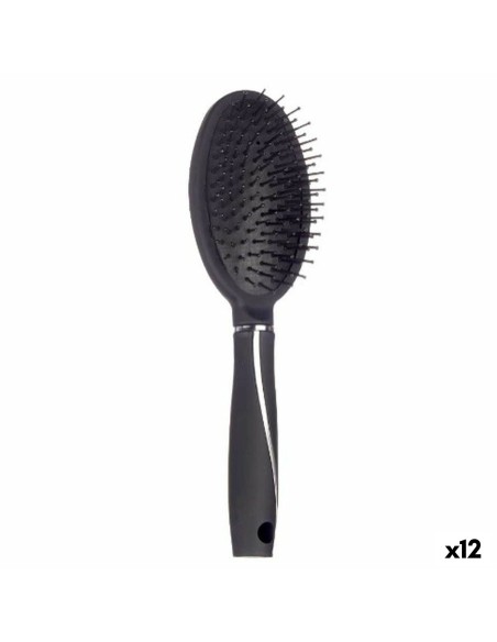 Spazzola Nero Silicone Plastica (12 Unità) da Berilo, Spazzole per capelli - Ref: S3631747, Precio: 20,51 €, Descuento: %