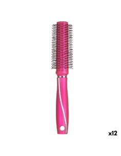 Cepillo Redondo Fucsia Silicona Plástico (12 Unidades) de Berilo, Cepillos para el pelo - Ref: S3631750, Precio: 19,54 €, Des...